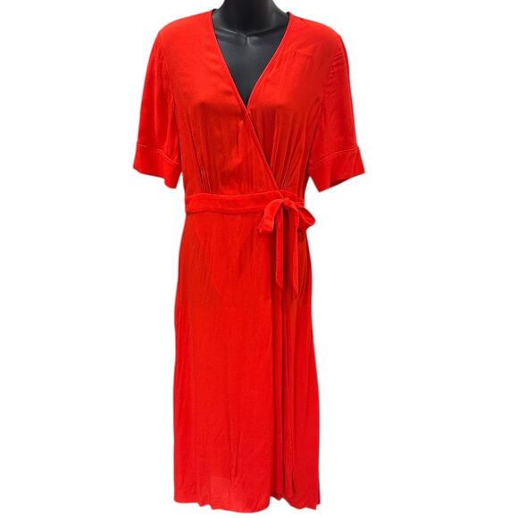 & OTHER STORIES Midi Wrap Dress - Picture 2 of 8